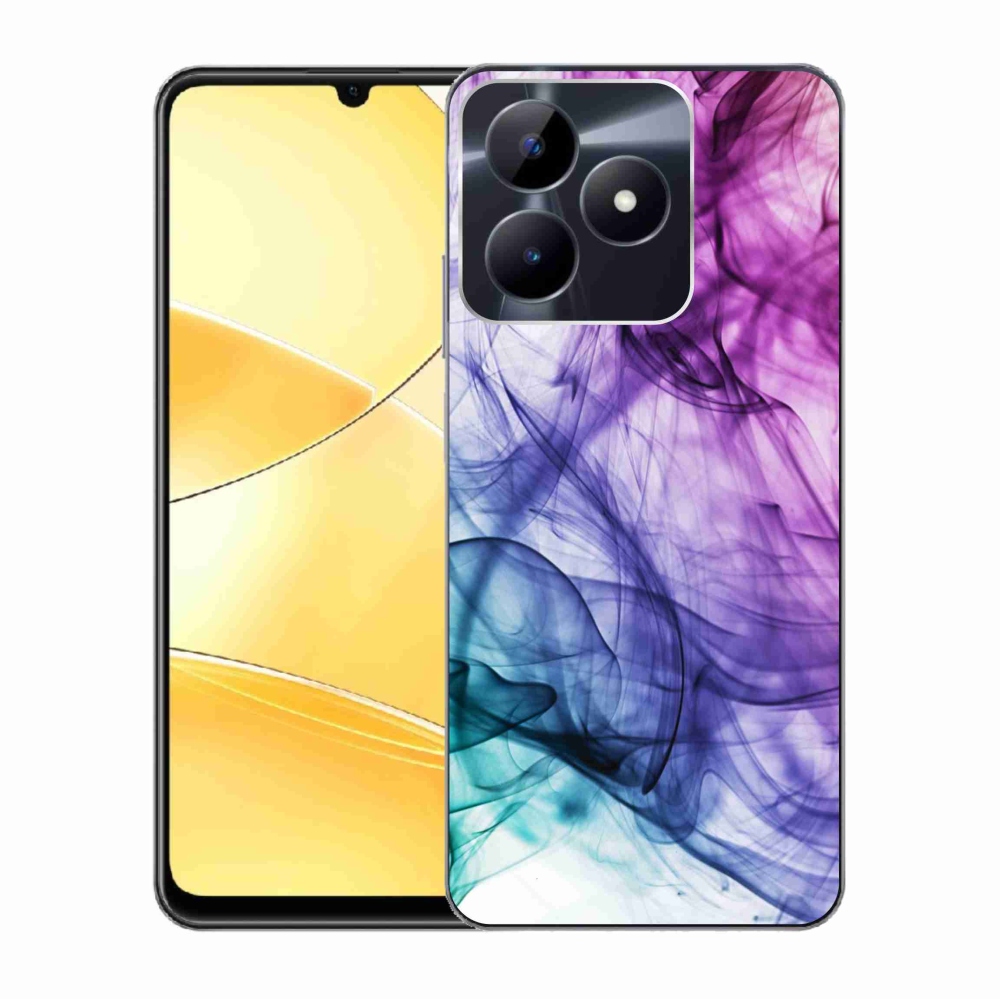Gelový kryt mmCase na Realme C51/C53 - abstraktní vzor