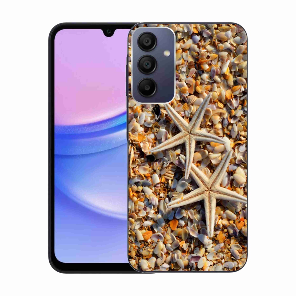 Gelový kryt mmCase na Samsung Galaxy A15 4G/5G - mořské hvězdice