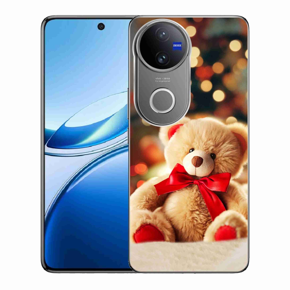 Gelový kryt mmCase na Vivo V50 5G - plyšový medvídek