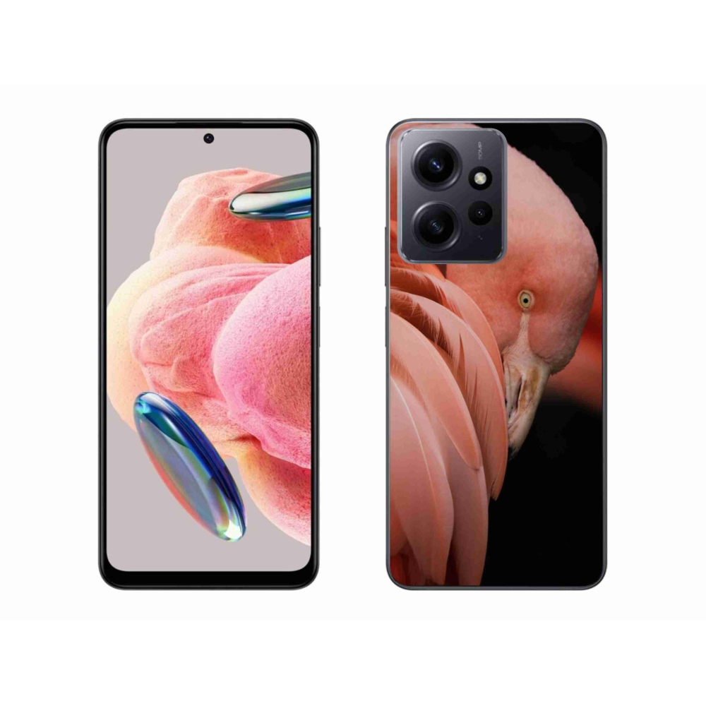 Gelový kryt mmCase na Xiaomi Redmi Note 12 4G - plameňák 3