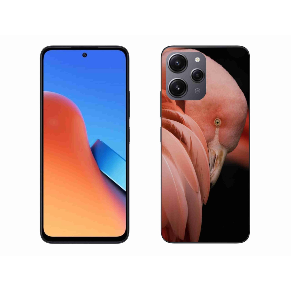 Gelový kryt mmCase na Xiaomi Redmi 12 - plameňák 3