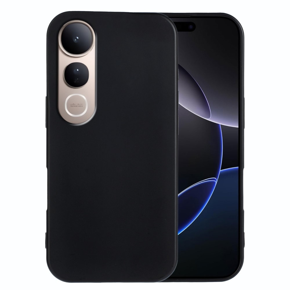 Matný gelový obal na Vivo V50 Lite 4G/5G - černý
