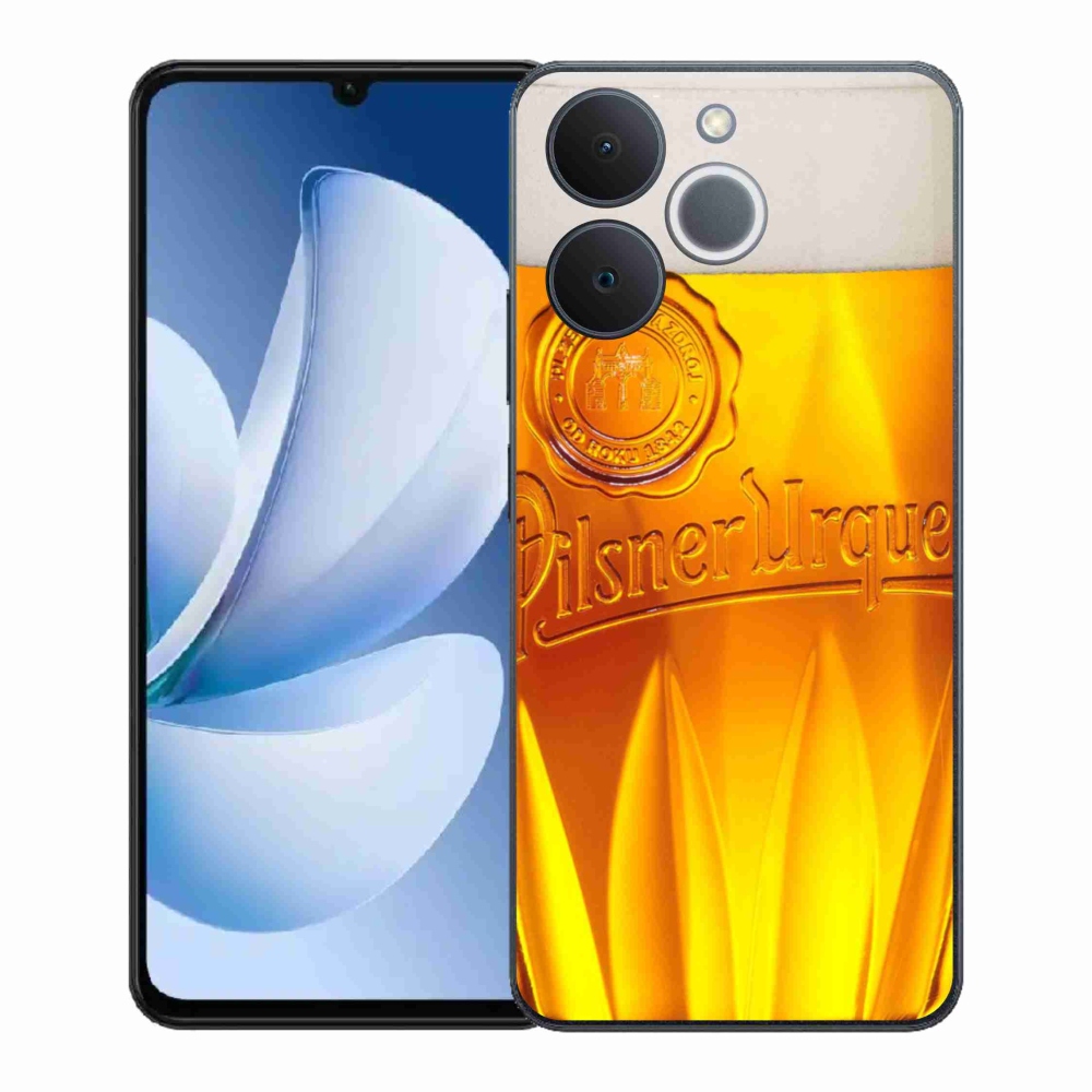Gelový kryt mmCase na Realme Note 70T - pivo