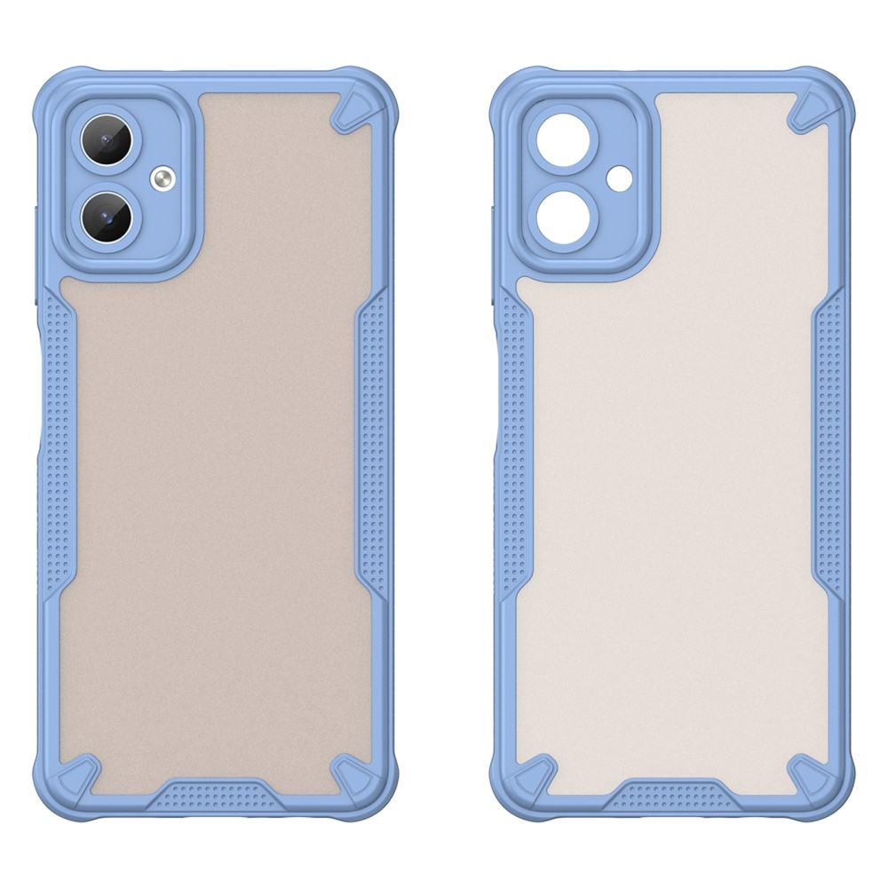Frosted odolný kryt na Samsung Galaxy A06 4G - modrý