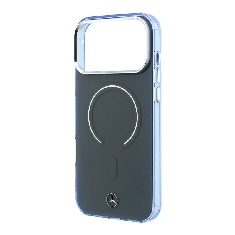 Mercedes PC/TPU Double Layer MagSafe Zadní Kryt pro iPhone 18 Pro Anthracite/Blue