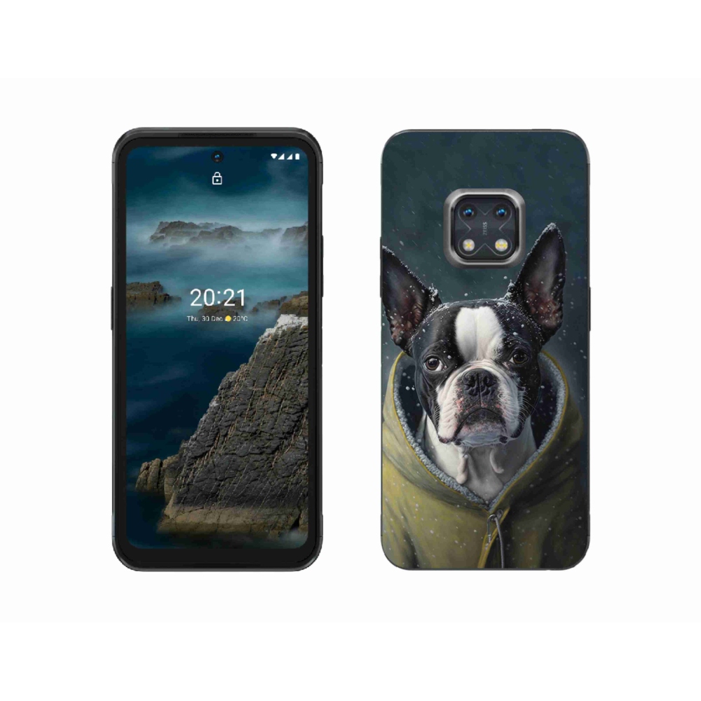 Gelový kryt mmCase na Nokia XR20 - buldoček