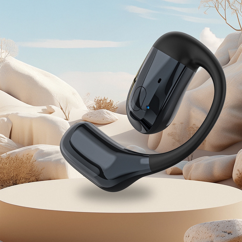 Bluetooth headset Dudao U4A OWS 5.3 na obě uši – černý