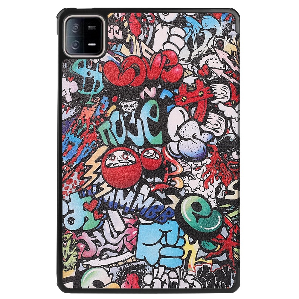 Print chytré zavírací pouzdro na Xiaomi Pad 6 - graffiti
