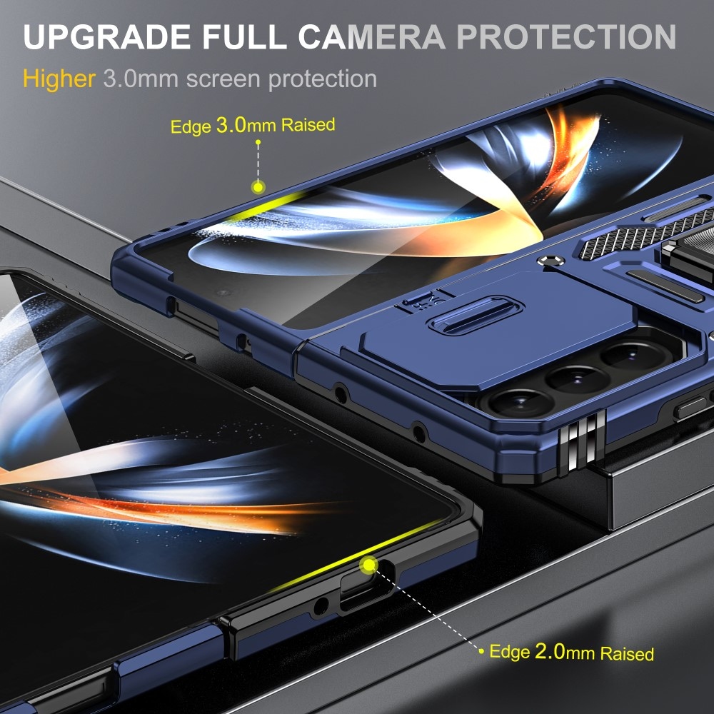 Slide odolný kryt na Samsung Galaxy Z Fold6 5G - modrý