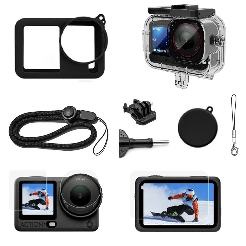 Ochranná sada příslušenství pro DJI Osmo Action 6 s vodotěsným pouzdrem