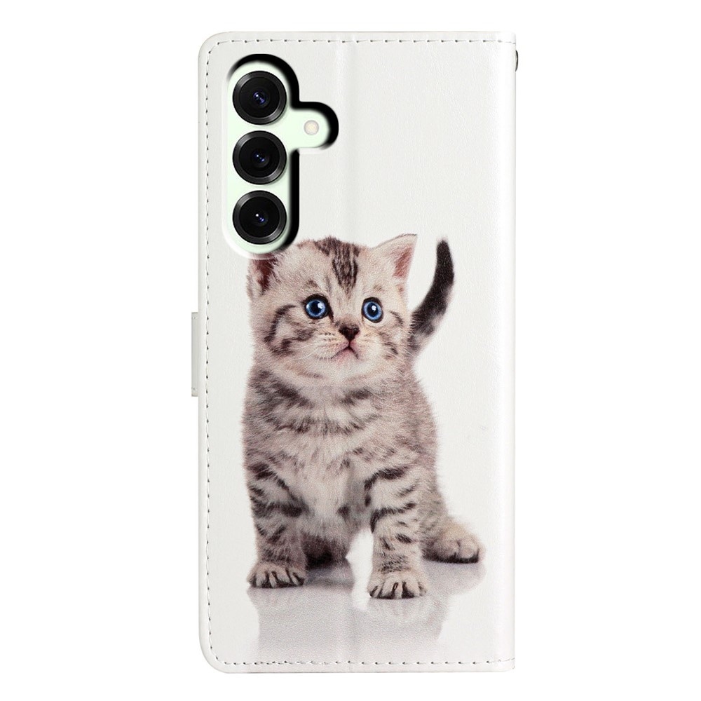 Unique knížkové pouzdro na Samsung Galaxy A27 - kotě