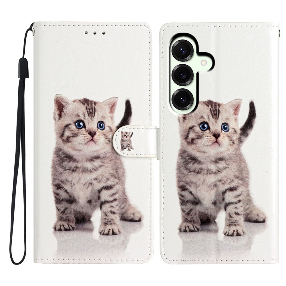 Unique knížkové pouzdro na Samsung Galaxy A27 - kotě