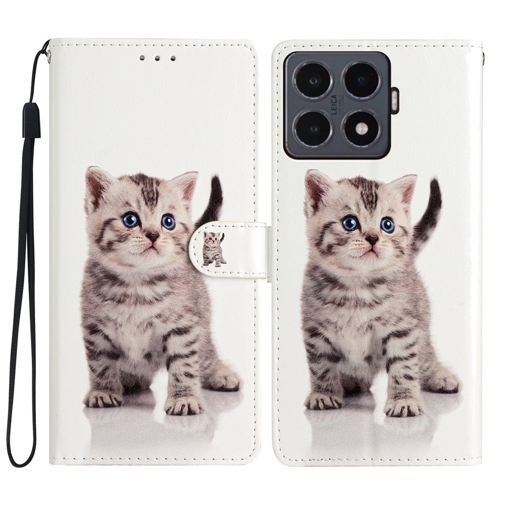 Unique knížkové pouzdro na Xiaomi 15T Pro - kotě