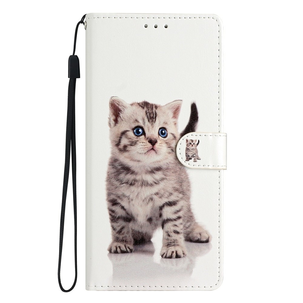 Unique knížkové pouzdro na Xiaomi Redmi 17 4G/5G - kotě