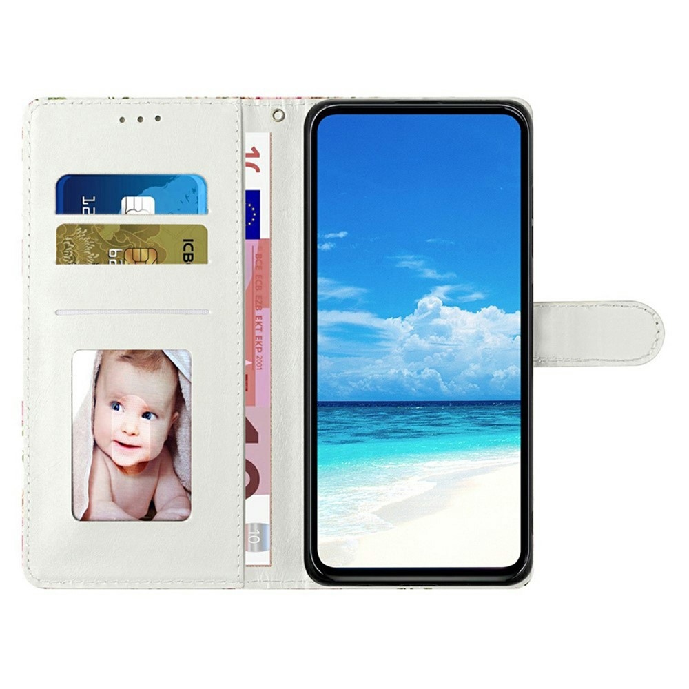 Unique knížkové pouzdro na Xiaomi Redmi 17 4G/5G - růžový mramor