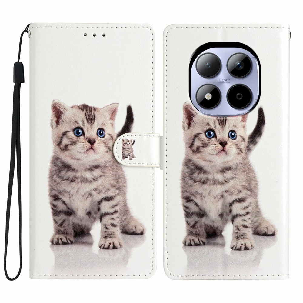 Unique knížkové pouzdro na Xiaomi Redmi Note 15 Pro 5G - kotě