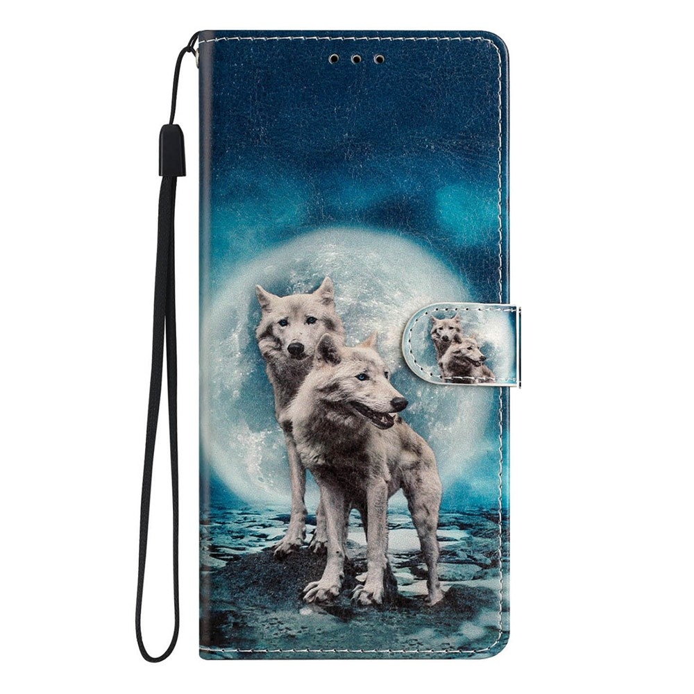 Unique knížkové pouzdro na Xiaomi Redmi Note 17 Pro Max 5G - dva vlci