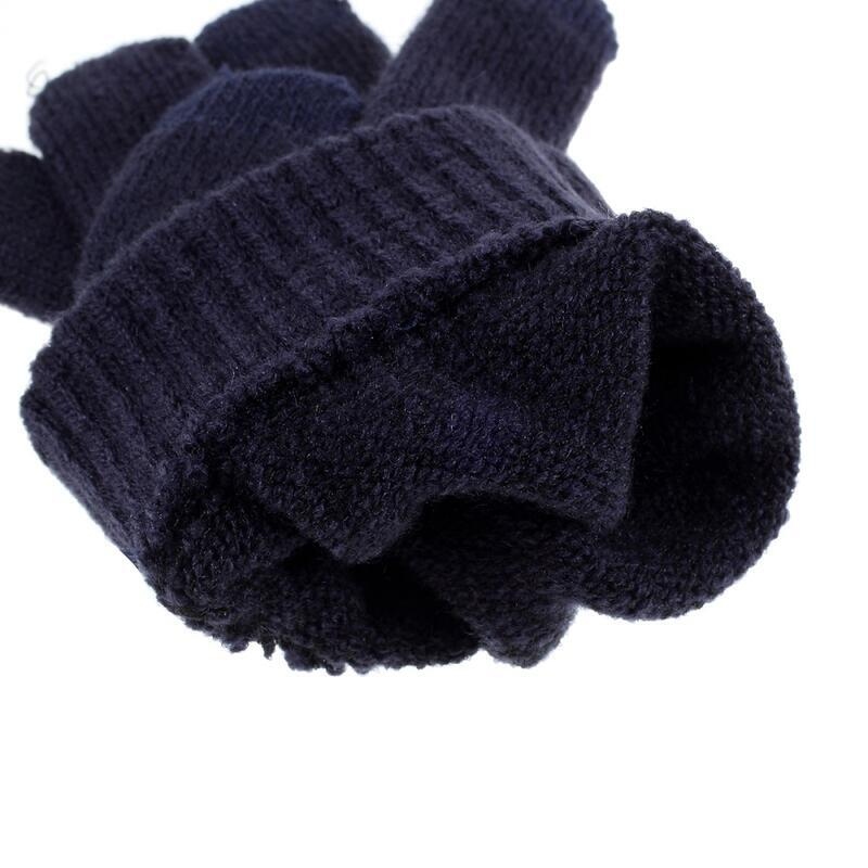 Univerzální dotykové zimní rukavice na mobil - tmavěmodré