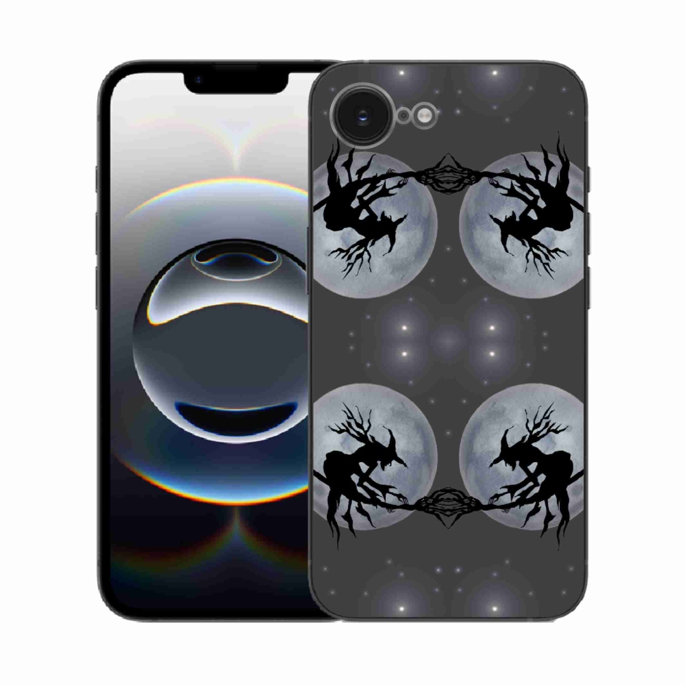 Gelový kryt mmCase na iPhone 16e - abstraktní motiv 3