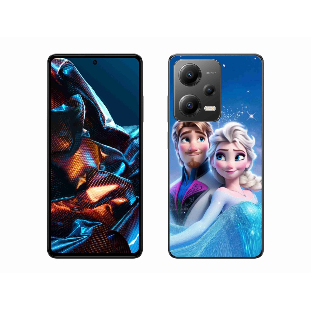Gelový kryt mmCase na Xiaomi Redmi Note 12 Pro 5G - ledové království 1