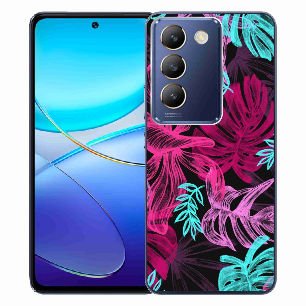 Gelový kryt mmCase na Vivo V40 SE 4G/5G - květiny 1