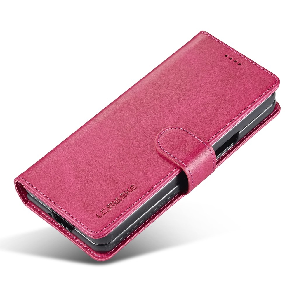 Imeeke knížkové pouzdro na Samsung Galaxy Z Fold5 5G - rose