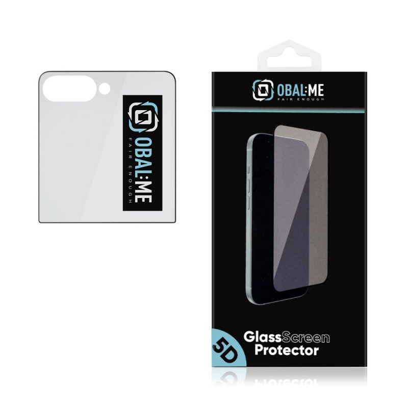 OBAL:ME 5D Tvrzené Sklo pro Samsung Galaxy Z Flip 8 Black