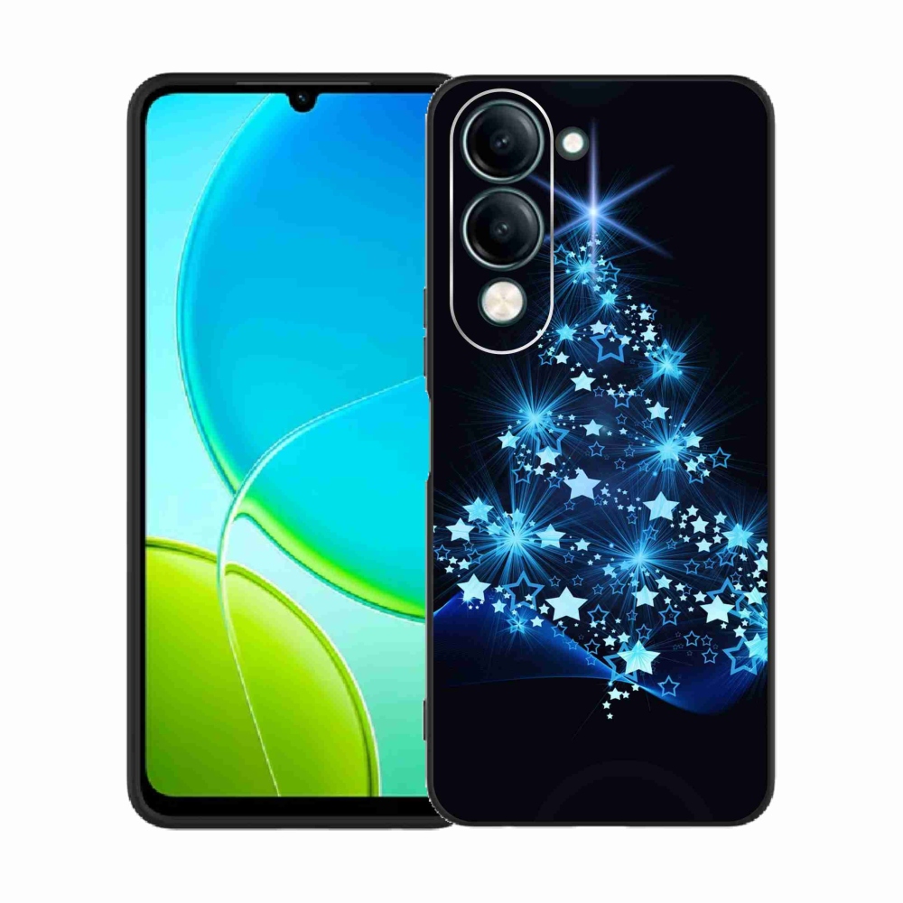 Gelový kryt mmCase na Vivo Y29s 5G - vánoční stromek