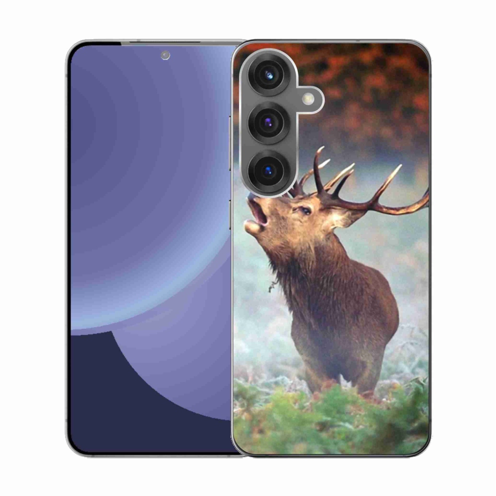 Gelový kryt mmCase na Samsung Galaxy S25 - jelen 2