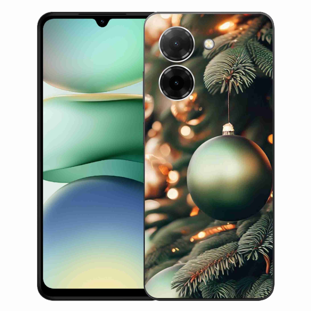 Gelový kryt mmCase na Xiaomi Redmi A5 (173.45x79.35x8.45mm) - vánoční ozdoby 1