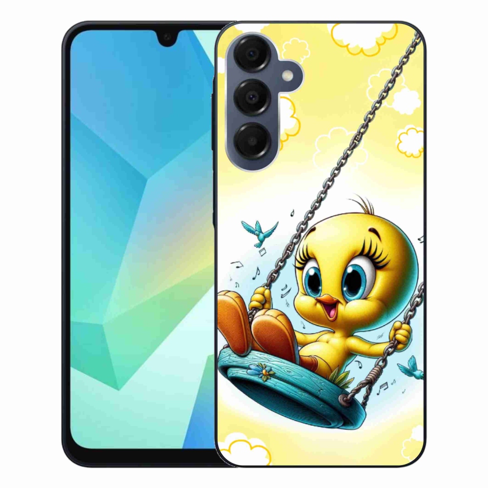 Gelový kryt mmCase na Samsung Galaxy A16 4G/5G - tweety