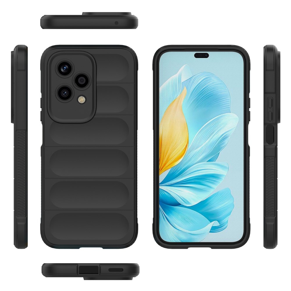 Rugg odolný gelový kryt na Honor 200 Lite 5G - černý