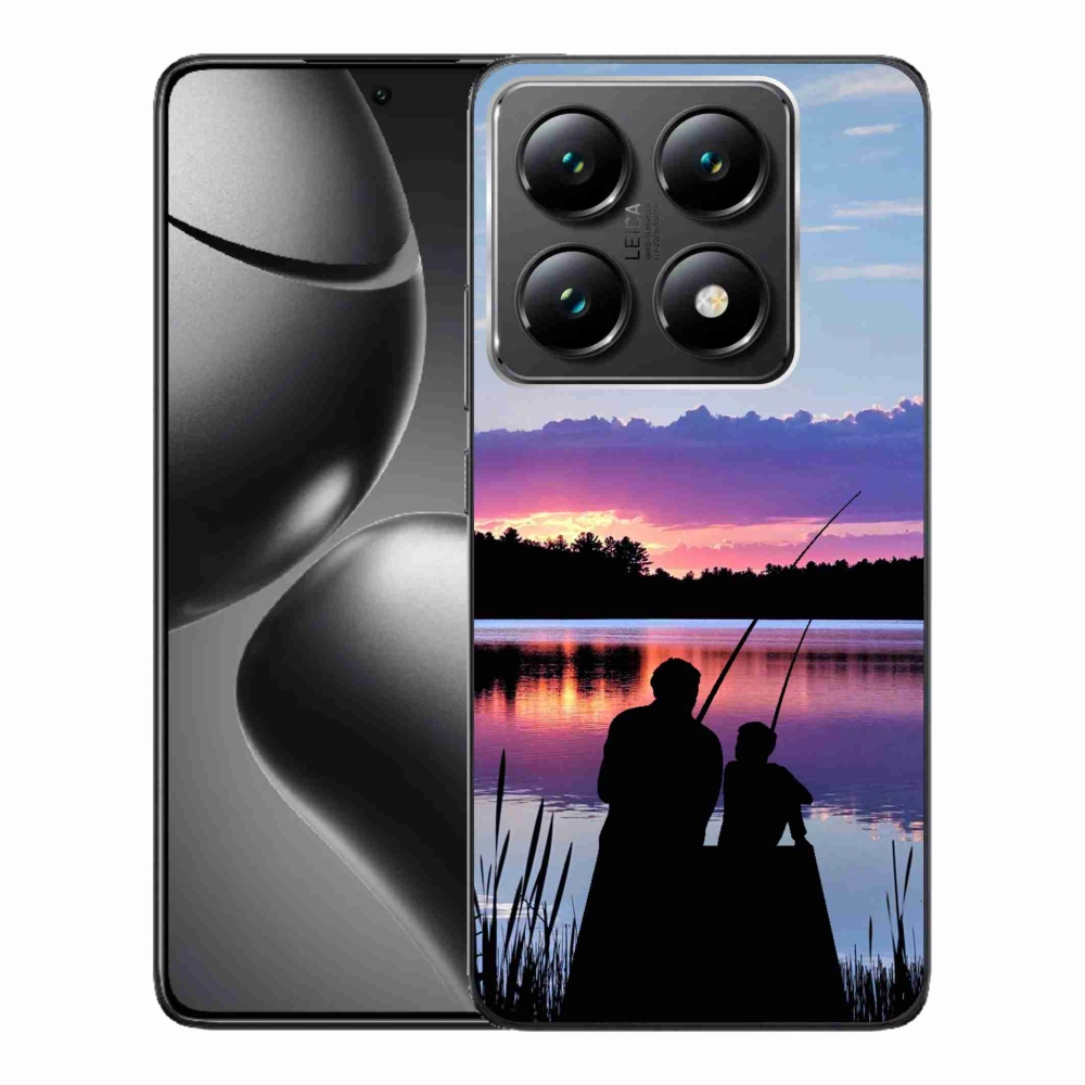 Gelový kryt mmCase na Xiaomi 14T Pro - rybaření 2
