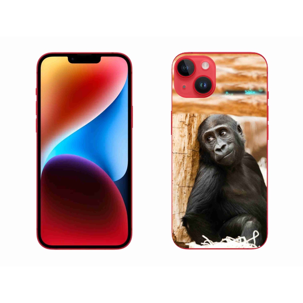 Gelový kryt mmCase na iPhone 14 Plus - gorila