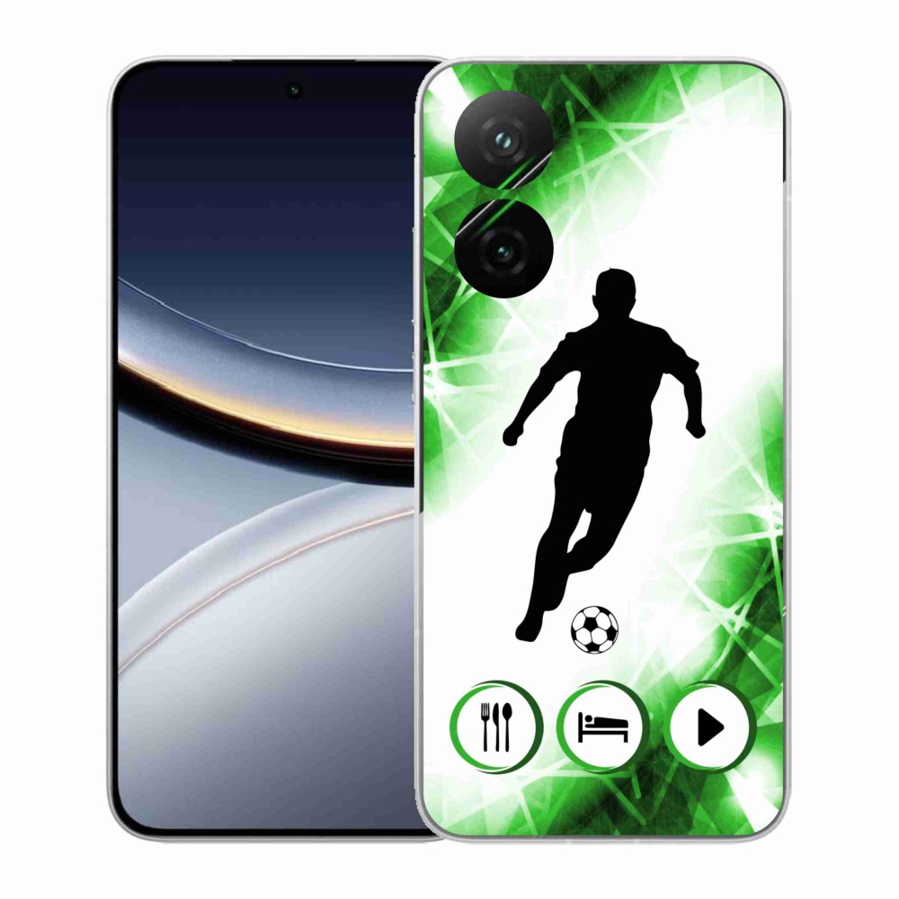 Gelový kryt mmCase na Xiaomi Poco F7 5G - fotbalista