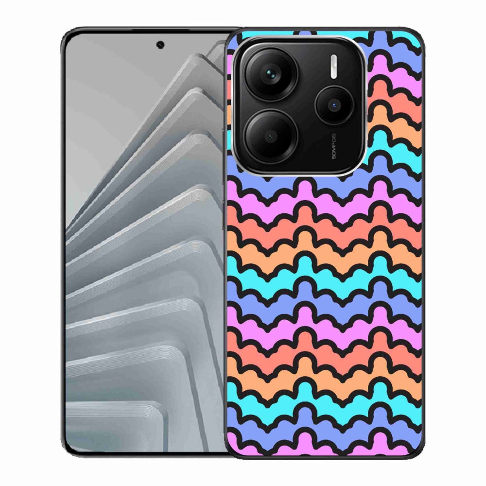 Gelový kryt mmCase na Xiaomi Redmi Note 14 5G - abstraktní motiv 30