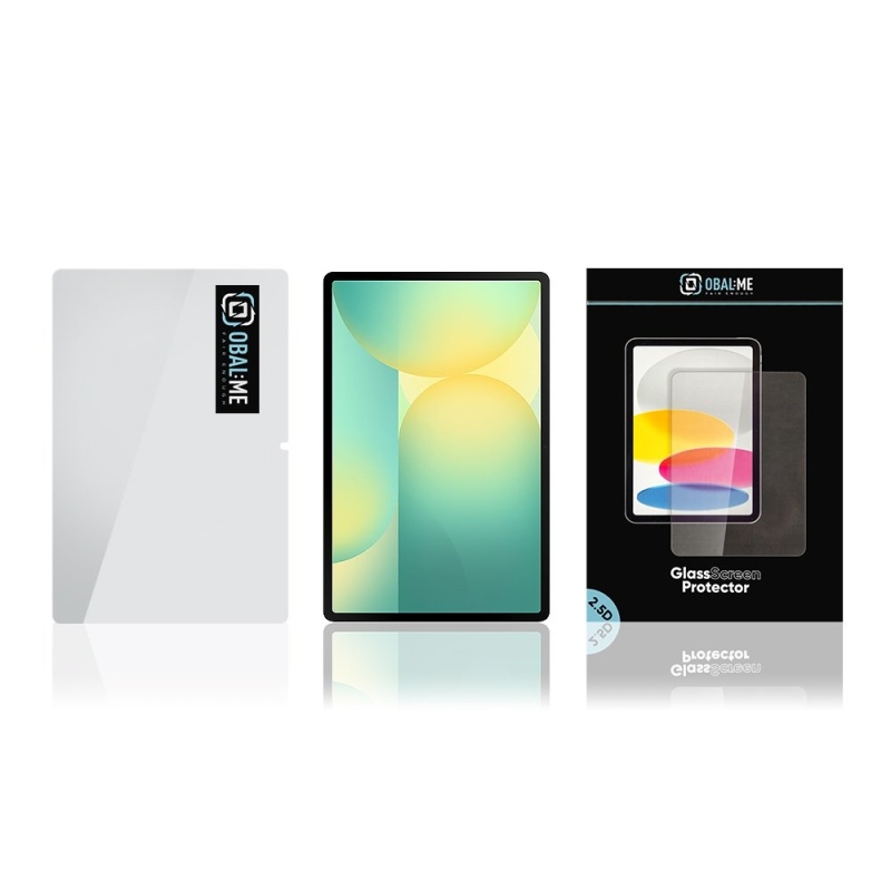 OBAL:ME 2.5D Tvrzené Sklo pro Samsung Galaxy Tab S10 Lite/S9/S9 FE/S10 FE Clear