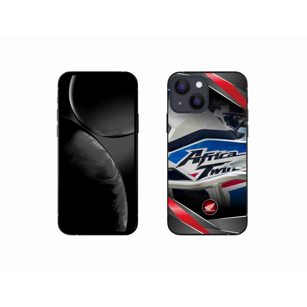 Gelový kryt mmCase na iPhone 13 mini 5.4 - motorka honda