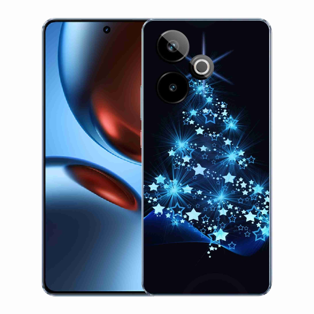 Gelový kryt mmCase na Realme GT 7 5G/GT 7T 5G - vánoční stromek