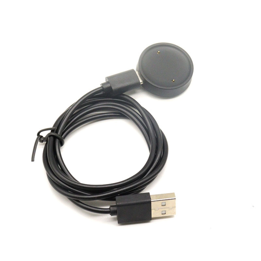 USB-A nabíjecí kabel pro Amazfit Active 2/Bip 6 1m - černý