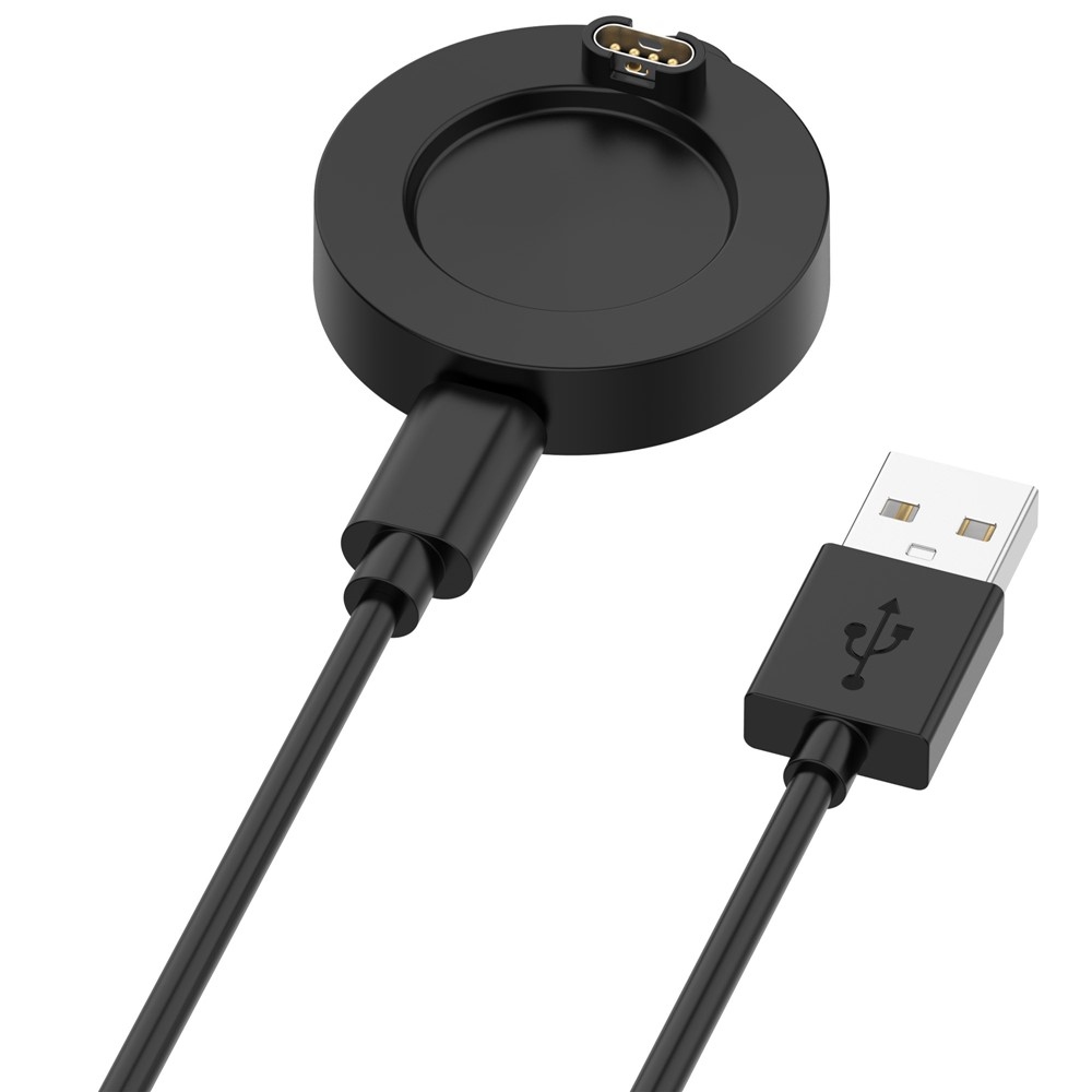 USB-A nabíjecí kabel pro Garmin Forerunner 570 42mm / 47mm 1m - černý