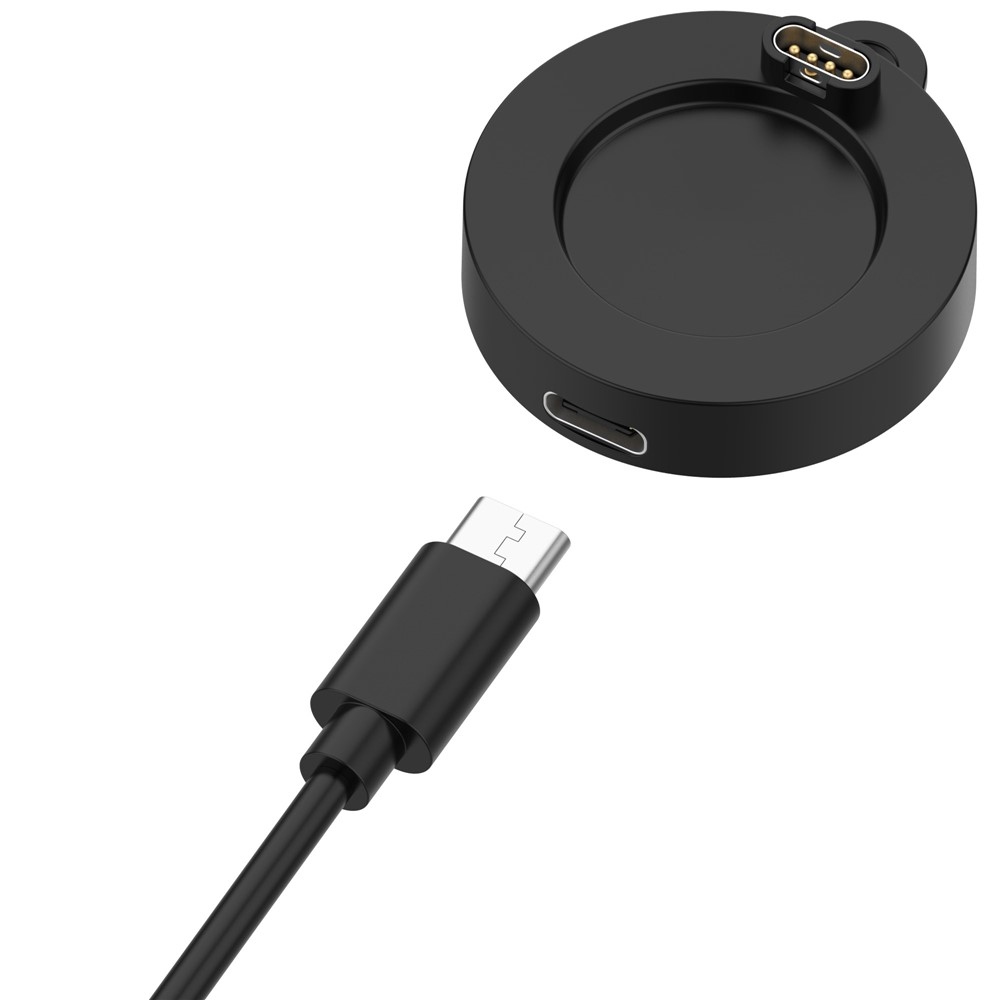 USB-A nabíjecí kabel pro Garmin Forerunner 570 42mm / 47mm 1m - černý