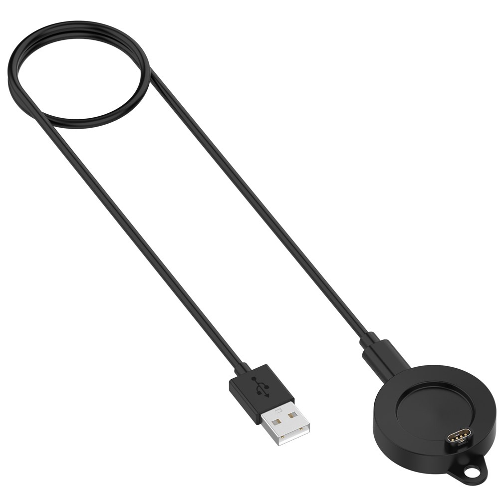 USB-A nabíjecí kabel pro Garmin Forerunner 570 42mm / 47mm 1m - černý