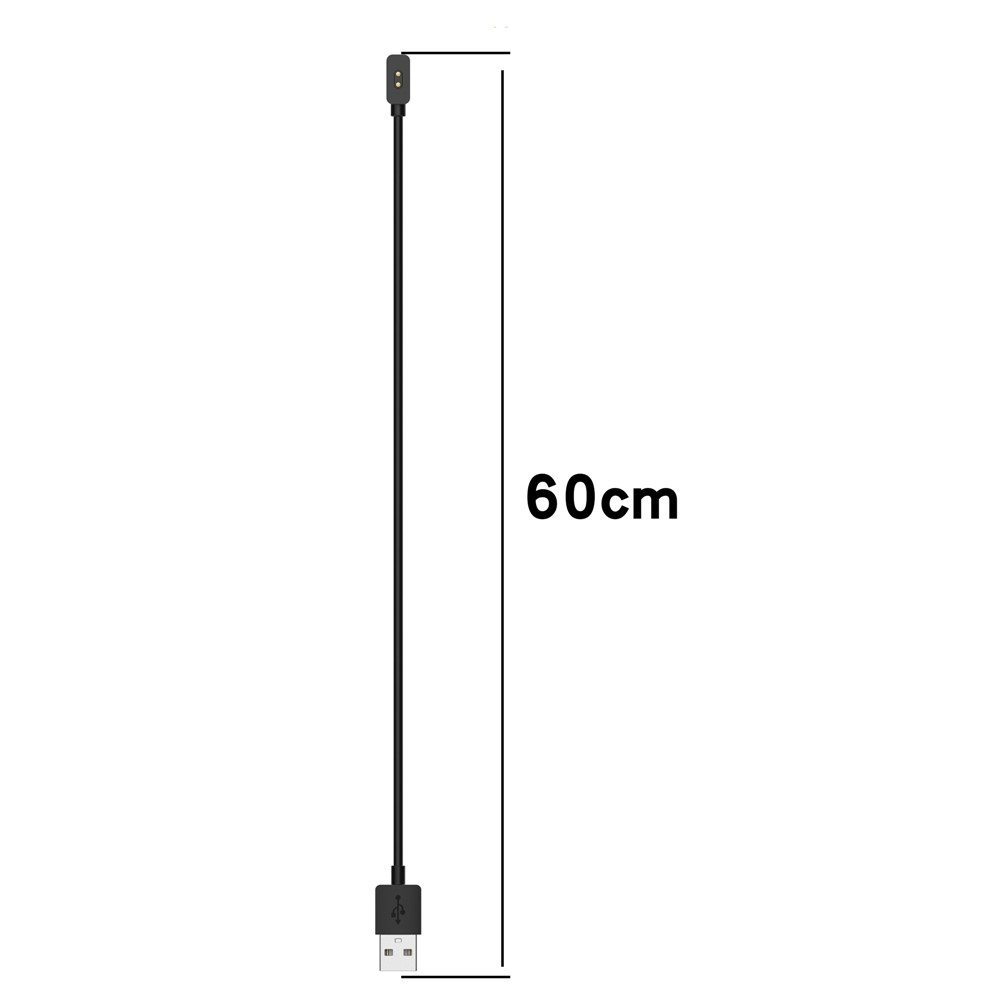 USB-A nabíjecí kabel pro Xiaomi Smart Band 9 Pro/Redmi Watch 4 60cm - černý