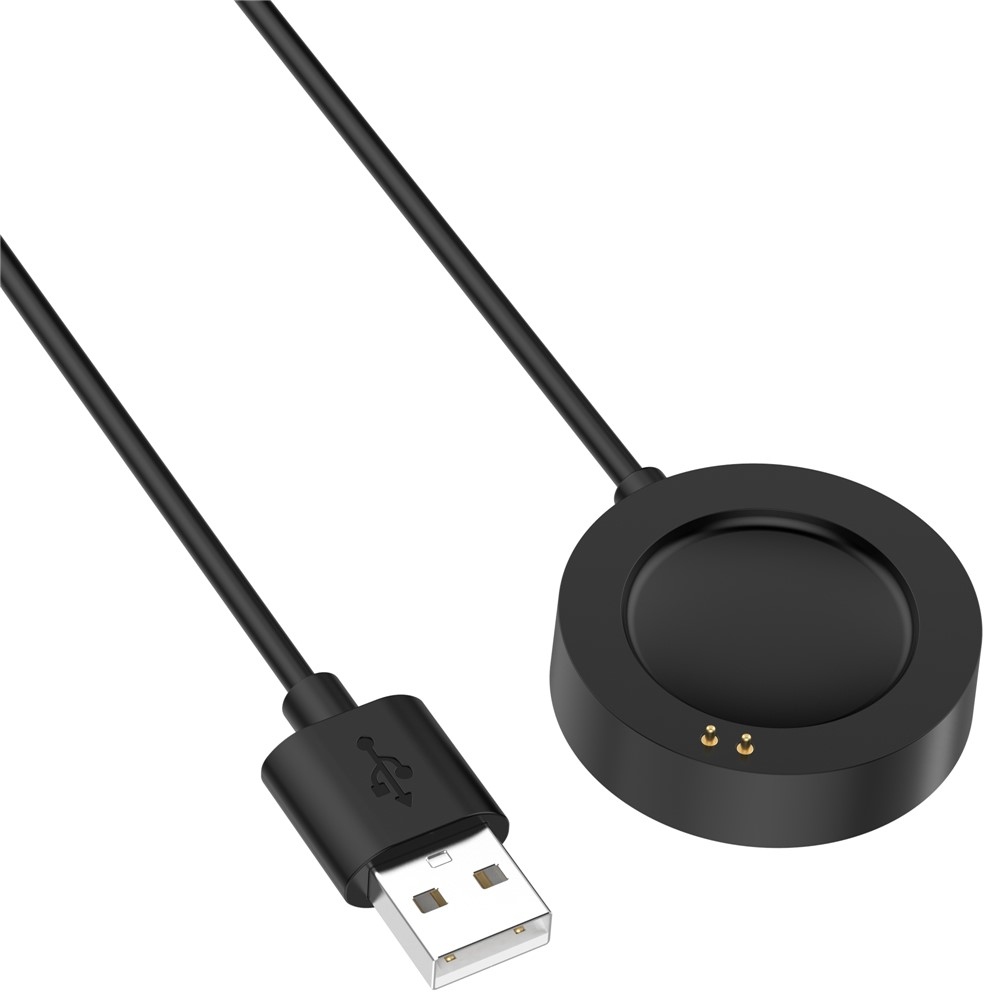 USB-A nabíjecí kabel pro Xiaomi Watch 5 1m - černý