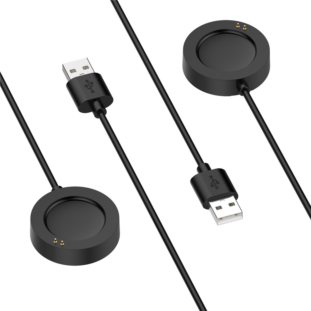 USB-A nabíjecí kabel pro Xiaomi Watch 5 1m - černý
