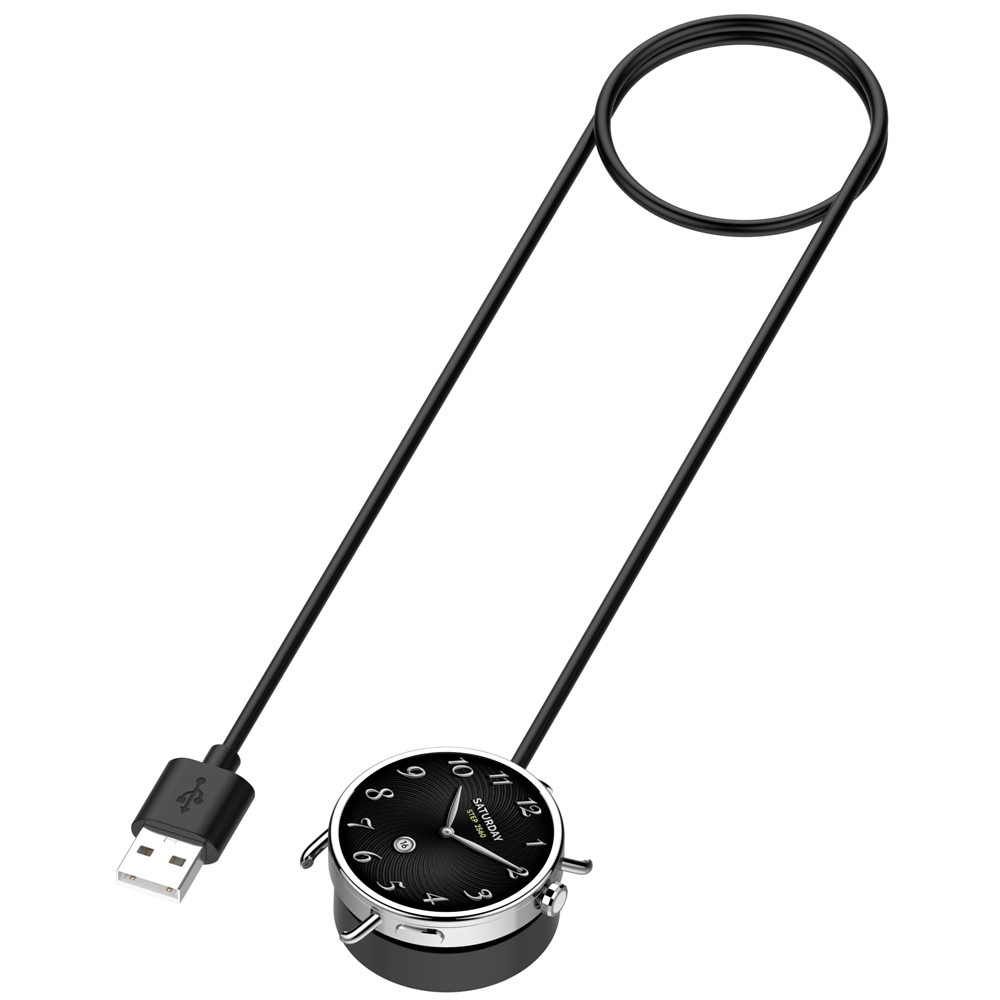 USB-A nabíjecí kabel pro Xiaomi Watch 5 1m - černý
