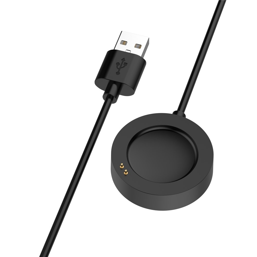 USB-A nabíjecí kabel pro Xiaomi Watch 5 1m - černý