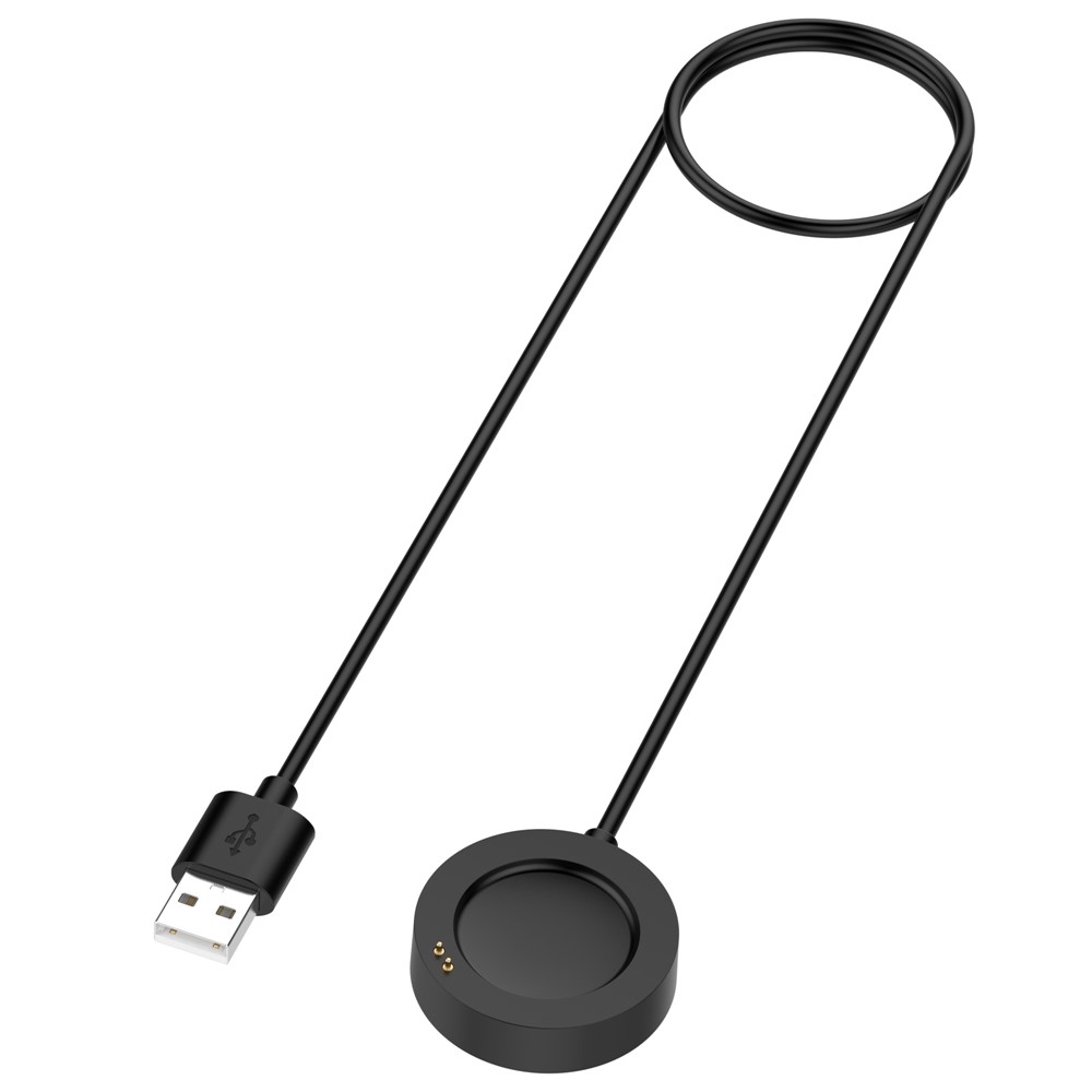 USB-A nabíjecí kabel pro Xiaomi Watch 5 1m - černý
