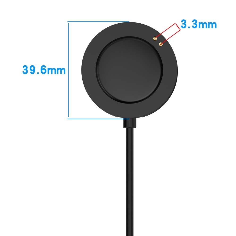 USB-A nabíjecí kabel pro Xiaomi Watch 5 1m - černý